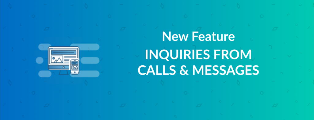 Capture phone, WhatsApp, and email inquiries in the Backoffice